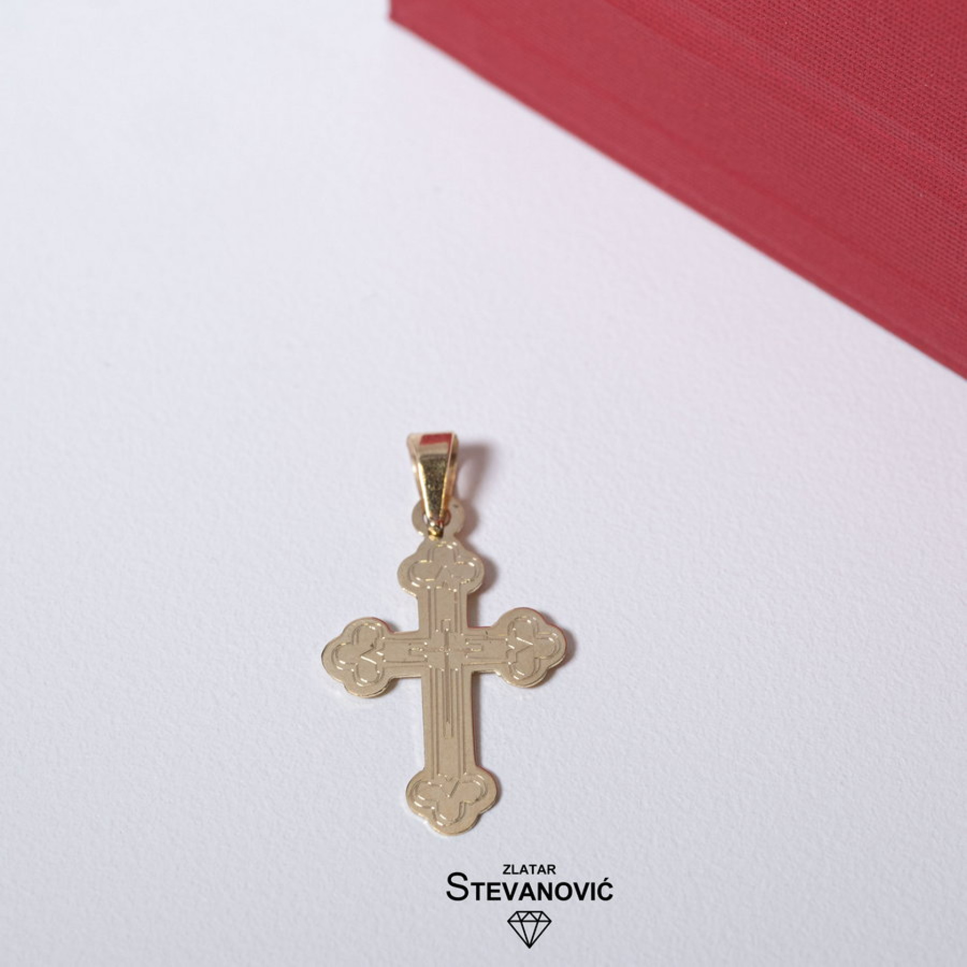 Krstić od žutog zlata P05