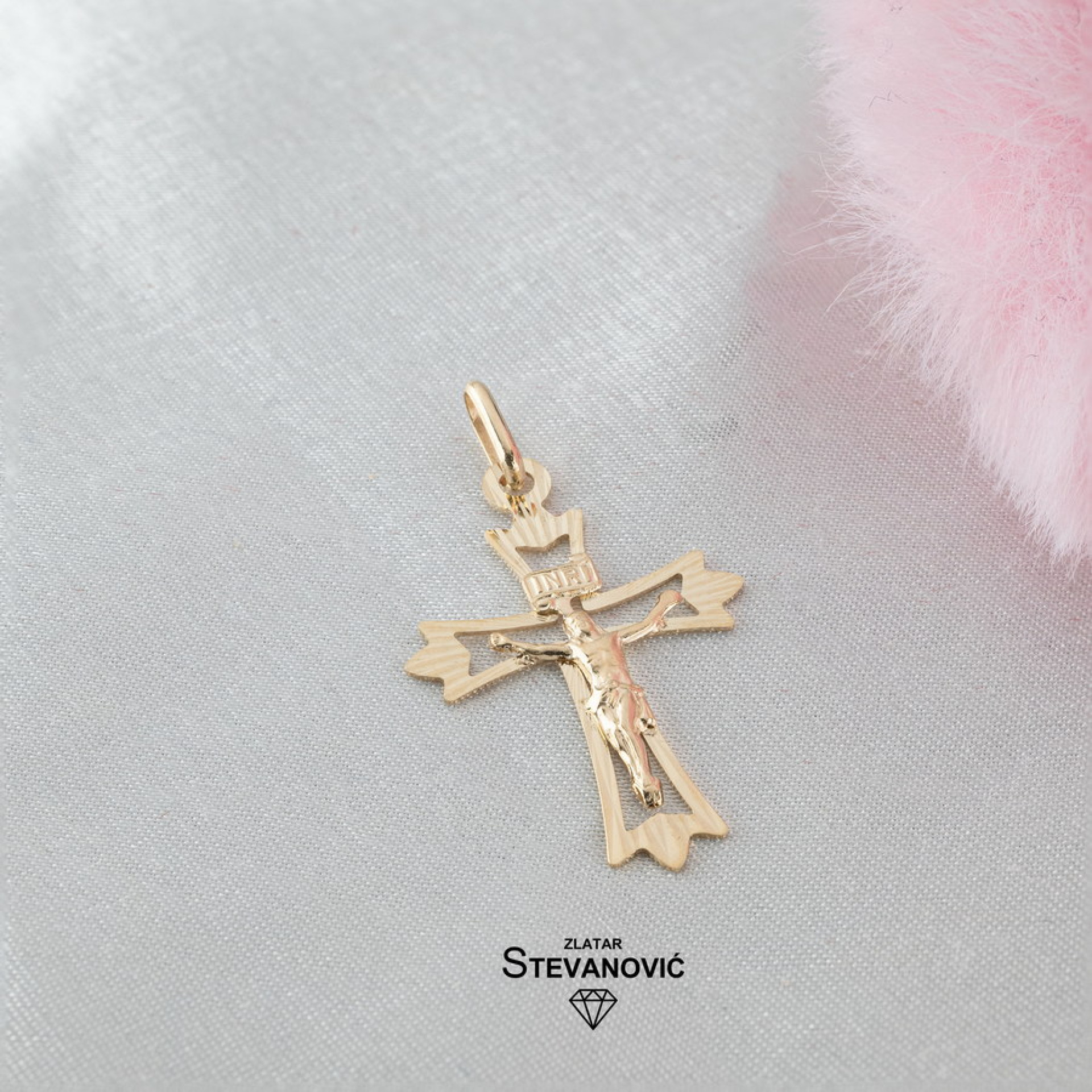 Krstić od žutog zlata P137