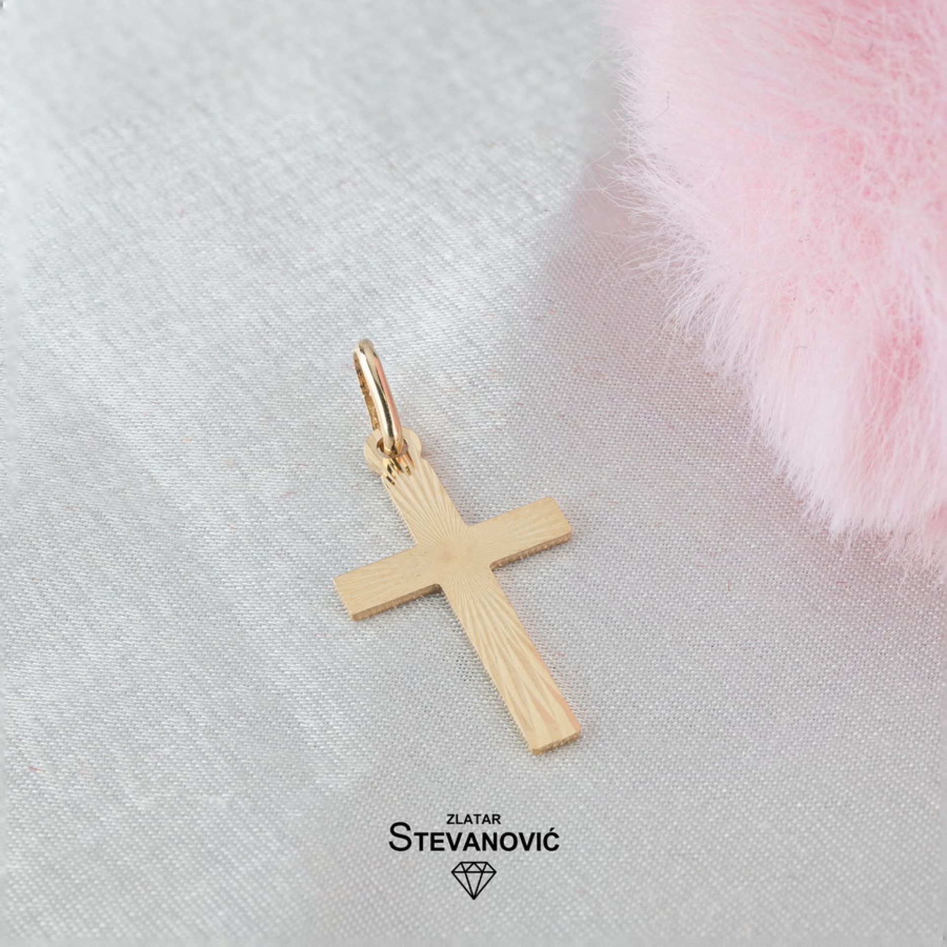 Krstić od žutog zlata P147