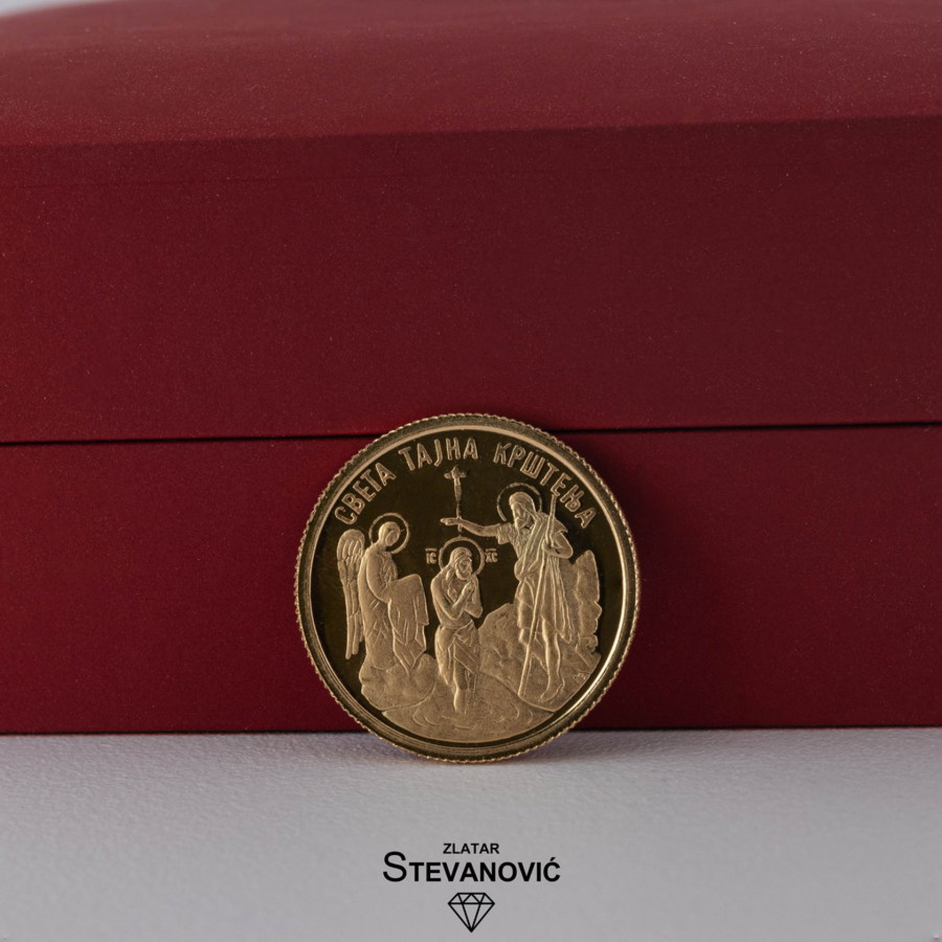 Zlatnik Sveta Tajna Krštenja ZL024
