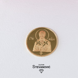 Zlatnik Sveti Nikola ZL 025