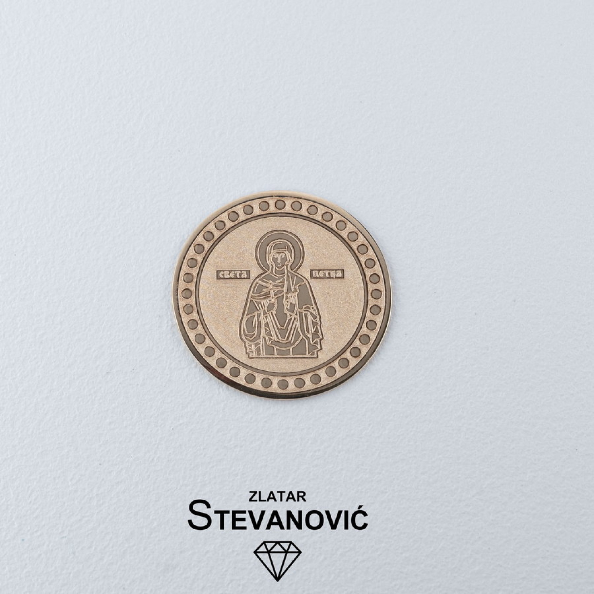 Zlatnik Sveta Petka ZL500
